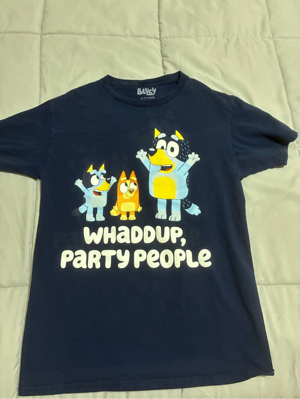 Graphic Dog T-Shirt - Navy Blue